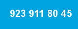 923 911 80 45